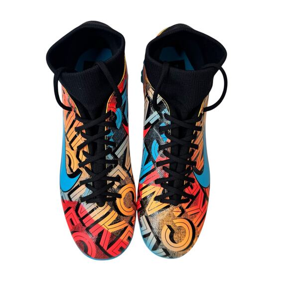 NIKE Mercurial Superfly 7 Academy TF Turf Soccer Mexico City DA1898-011 NEW US 7 - Picture 2 of 9